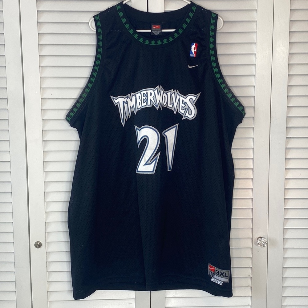 Vintage NBA Minnesota Timberwolves Kevin Garnett #21 Jersey
